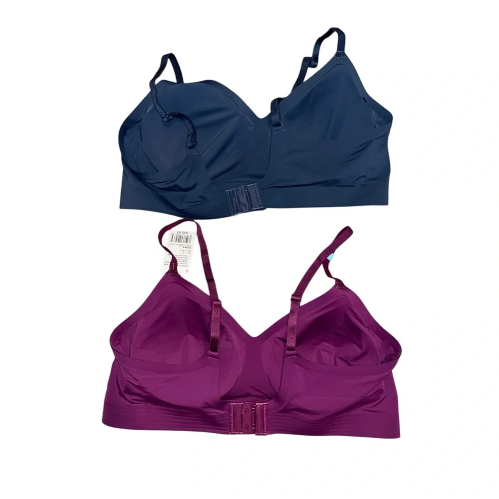 So Women's Intimates Set - Navy and Purple Bras wire free - Picture 2 of 2